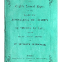 Eighth Annual Report of the Ladies’ Association of Charity of St. Vincent de Paul (1859)
