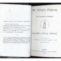 Second Annual Report of St. Brigid&#039;s Orphanage (1858)