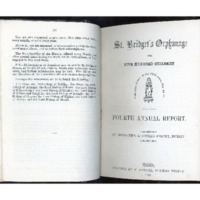 Fourth Annual Report of St. Brigid&#039;s Orphanage (1860)