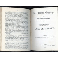 Fourteenth Annual Report of St. Brigid&#039;s Orphanage (1870)