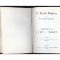 Seventeenth Annual Report of St. Brigid&#039;s Orphanage (1873)